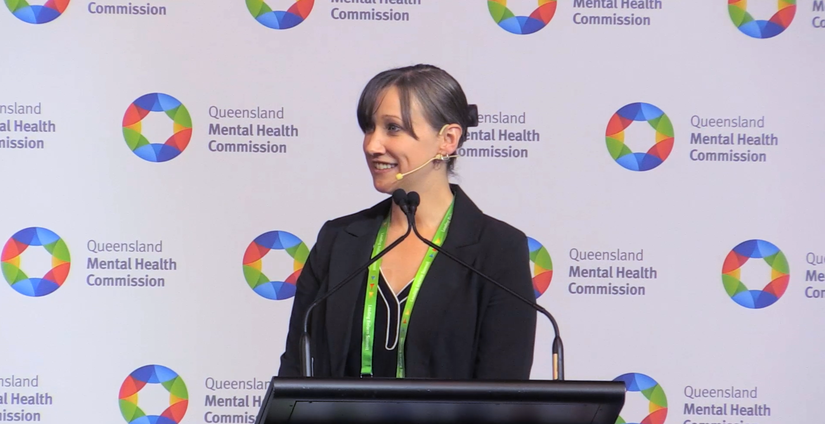 Image of Kiri Richards with play video text